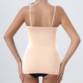 thumbnail image 4 of Blusa moldeadora informal de verano sin mangas con cuello en V para mujer, 4 of 5