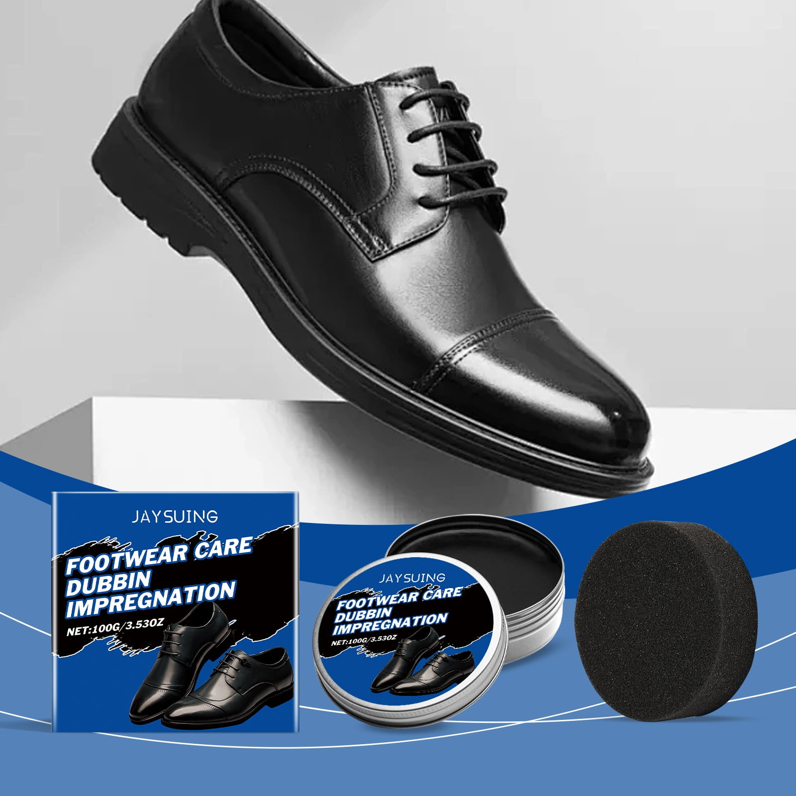 Lettro Pomade Leather Cream, 100 Ml (3.38 Fl Oz) Shoe Polish Variety Of Colors, Revitalizes Leather Shoes And More With A Wax-Rich Leather Pomade, 111 - Bordeaux