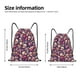 thumbnail image 2 of Fotbe music Skull record Guitar Bolsa Mochila con Cordón Estampada, Bolsa de Gimnasio Deportiva, Bolsa Cinch, Bolsa con Cordón para Hombres y Mujeres-Small, 2 of 6