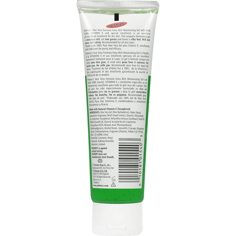 PALMER'S Aloe Vera Moisturizing Gel (4.4oz) PALMER'S Aloe Vera Moisturizing Gel (4.4oz)