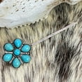 thumbnail image 5 of Anvazise Women Hair Pin Retro Faux Turquoise Decorative Vintage Anti-slip Lightweight Hairpin Boho Hair Clip Headwear Styling Tools Hair Accessories style A One Size, 5 of 13