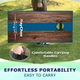 thumbnail image 7 of RayChee 4'x 2'Cornhole Board Set, Corn Holes Outdoor Game Cornhole Boards Regulation Size 8 Bean Bags Toss for Adults Family Lawn Beach, 7 of 7