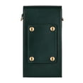 thumbnail image 3 of TECH CIRCLE Universal Inch Crossbody Phone Bag with Adjustable Shoulder Strap, Premium PU Leather Built-in Card Slot Shockproof Portable Cash Pocket Phone Case Bag, Green, 3 of 4