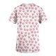 thumbnail image 4 of Vestido Corto para las Mujeres, Cuello en V Impresión de Día de San Valentín Manga Corta Bolsillo de Enfermera, Moda Informal, 4 of 9