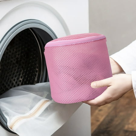 

Labakihah organization and storage Sandwich Mesh Thickened Bra Bag Machine Washable Anti-deformation Laundry Bag laundry bag