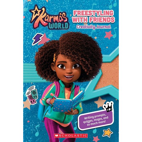 Karma's World Creativity Journal: Freestyling with Friends, (Hardcover)