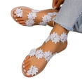 thumbnail image 5 of Willtoo Summer Sandals for Women 2026 Boho Beach Shoes Vintage Wedding Wedge Flat, 5 of 5