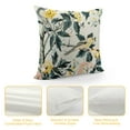 thumbnail image 4 of GOSMITH  Square Decorative Throw Pillow Covers, Botanical Grey Birds Printed Soft Touch Cushion Covers,Throw Pillowcase for Sofa Bed, 4 of 5