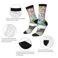 thumbnail image 6 of Ghostbusters Animation Adult Socks Breathable Cozy Soft Crew Socks Novelty Casual Calf Stockings For Men Women, 6 of 8