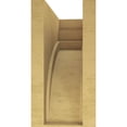 thumbnail image 4 of 10"W x 20"D x 20"H Classic Rockford Rough Cedar Woodgrain TimberThane Corbel, Primed Tan, 4 of 6