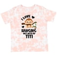 thumbnail image 3 of Inktastic Monkey I Love Hanging out with My Titi Boys or Girls Toddler T-Shirt, 3 of 5