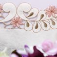 thumbnail image 3 of Unique Bargains Vintage Flower Embroidery Tassel Table Runner Tea Rose, 3 of 7