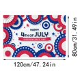 thumbnail image 3 of Jierger Clearance Patriotic Party Decoration Background Cloth Sign Independence Day Independence Day Party Gift Supplies for 4th of July Veterans Day Memorial Day, 47.28x31.52inch, 3 of 6