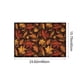 thumbnail image 3 of Decoraciones de Halloween, tapete de piso con hojas de arce y calabaza de otoño, tapete decorativo para Halloween, Acción de Gracias, tapete para baño, cocina, porche, tapete de tiras largas, tapete d, 3 of 6