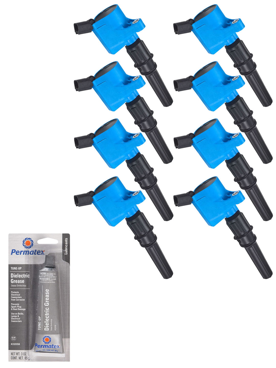 Tune Up Grease For Ford F150 UF646 Set of 6 High Performance Ignition Coil