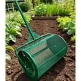 thumbnail image 5 of Elleree 24 inch Lawn & Garden Spreader,Pull Tow-Behind Peat Moss Seed and Compost Drop Spreader for Top Soil, Sand, Manure, Mulch, Top Dressing, 5 of 10