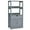 Grey, variant on Gymax Bathroom Storage Cabinet w/Drawer Shelf Cupboard Floor Cabinet Espresso