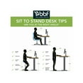 thumbnail image 4 of BBF Move 40 - Sit/standing desk - rectangular - sand oak, 4 of 8