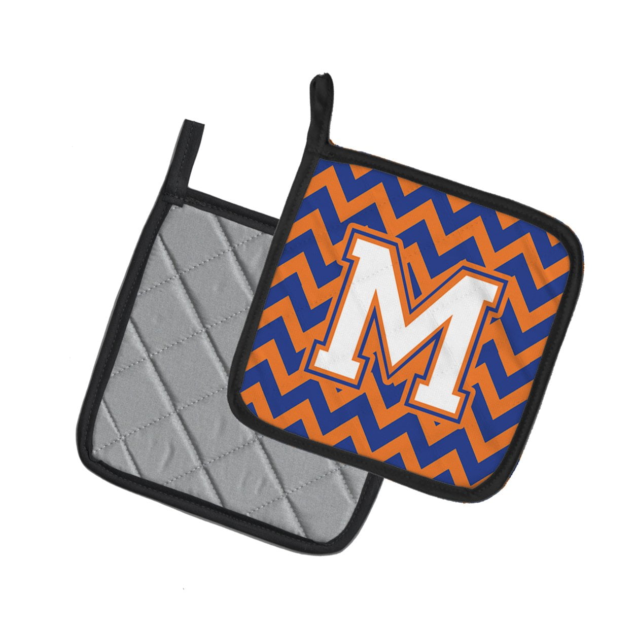 caroline's treasures chevron potholder (set of 2)