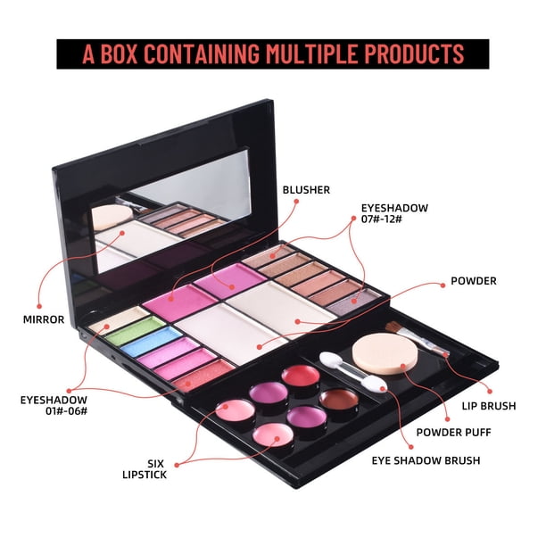 Makeup Box 22 Colors Pearlescent Eye Makeup Nude Makeup Lipstick