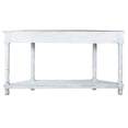 thumbnail image 4 of Sunset Trading Cottage Display Table White/Brown Solid Wood Fully Assembled, 4 of 7