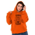 thumbnail image 4 of Celestial Hourglass Symbolic Bee Unisex Plus Fleece Graphic Hoodie Brisco Brands 2X, 4 of 5