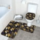 thumbnail image 3 of Juego de 3 alfombras de baño del equipo Vikings, alfombra antideslizante para baño, 24 x 16 pulgadas, 3 of 7