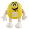 thumbnail image 1 of Personaje de M&M de felpa mediana, amarillo M&M's mm1000103-yl, 1 of 2