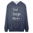 thumbnail image 5 of WENWU Womens Hoodie Long Sleeve Pullovers for Women Soft Hoodie Navy Sweatshirts Fall Clothing Street Style, 5 of 9