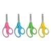Acme For Kids Scissors, Blunt Tip, 5" Long, 1.75" Cut Length, Randomly Assorted Straight Handles