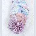 thumbnail image 3 of Sombrero indio de flores para primavera, verano y otoño, sombrero redondo de flores de tela de algodón, sombrero fetal, sombrero de princesa, tocado para niños, 3 of 5