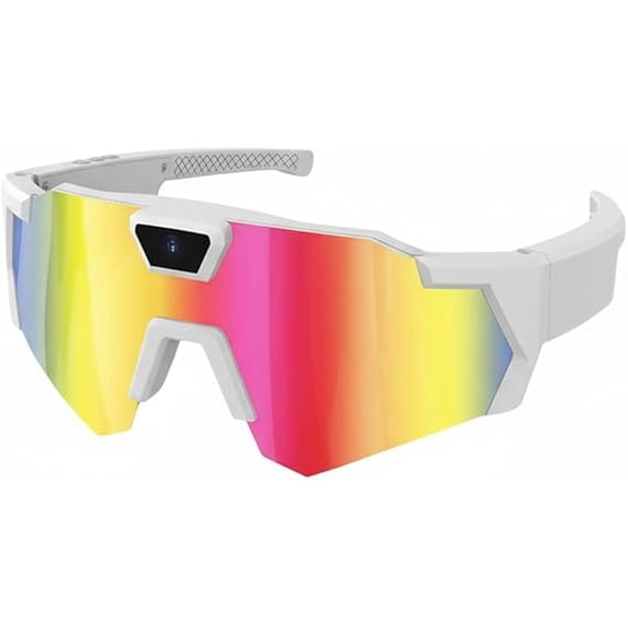 POV Glasses 4K Baseball Glasses with Camera Smart Camera Glasse for Men Women Sunglasses with Cameras