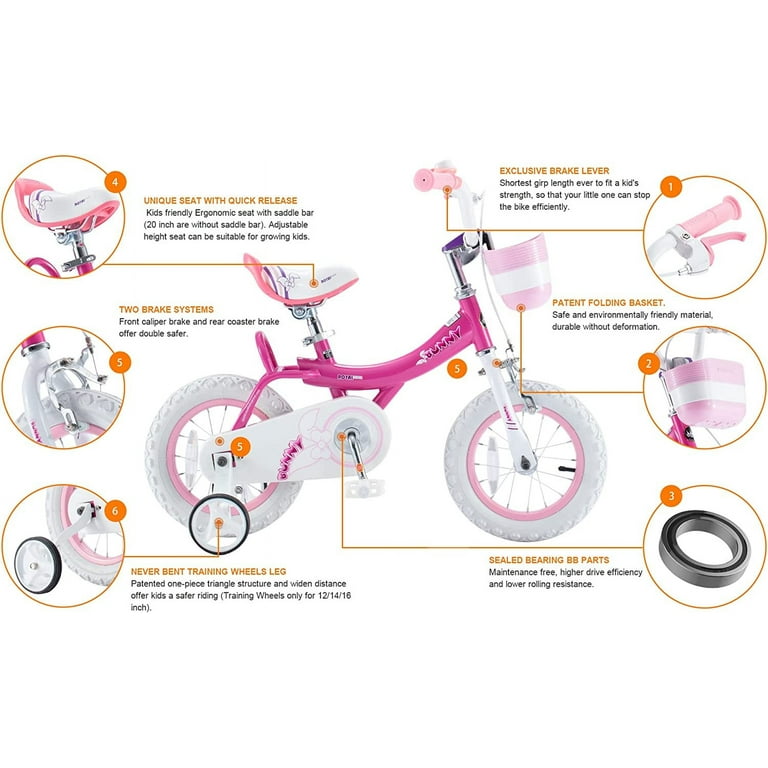 Royalbaby bunny girl's bike deals