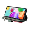 thumbnail image 2 of Flip Case for Samsung Galaxy A41, PU Leather 2 Color Assorted Kickstand Function Shockproof Wallet Cover for Samsung Galaxy A41, 2 of 5