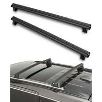 CCIYU Roof Rack Crossbars Fit for Jeep Grand for Cherokee 3.0L 3.6L 5.7L 6.2L 2011-2021 Aluminum Car Top Luggage Carrier (Only Fits with Grooved Roof Rails)
