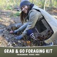 thumbnail image 4 of Mushroom Foraging Bag Mesh Mushroom Hunting Pouch with Adjustable Shoulder Strap Multipurpose Harvesting Bag with Pocket Fruit Gathering Picking Bag for Mushroom Foragers Bushcraft Enthus, 4 of 11