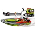thumbnail image 3 of Set LEGO City Great Vehicules Transporte del Barco de Carreras, 3 of 3