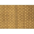 thumbnail image 1 of Ahgly Company Indoor Rectangle Abstract Brown Modern Area Rugs, 6' x 9', 1 of 4