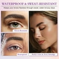 thumbnail image 6 of Waterproof Eyebrow Gel Makeup, Semi Permanent Eyebrow Make Up, Last Up to 3 Days, for All Skin Types, 3.52 OZ - Beige, 6 of 10