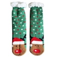 thumbnail image 2 of Christmas Floor Socks Women's And Winter Lamb Fleece Snow Socks Thickened And Furnished Home Sleep Carpet Socks, 2 of 5