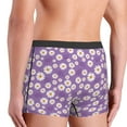 thumbnail image 4 of Kdxio Men's Boxer Briefs with Daisies Flowers Print - Comfortable and Breathable Underwear for Everyday Wear, 4 of 7