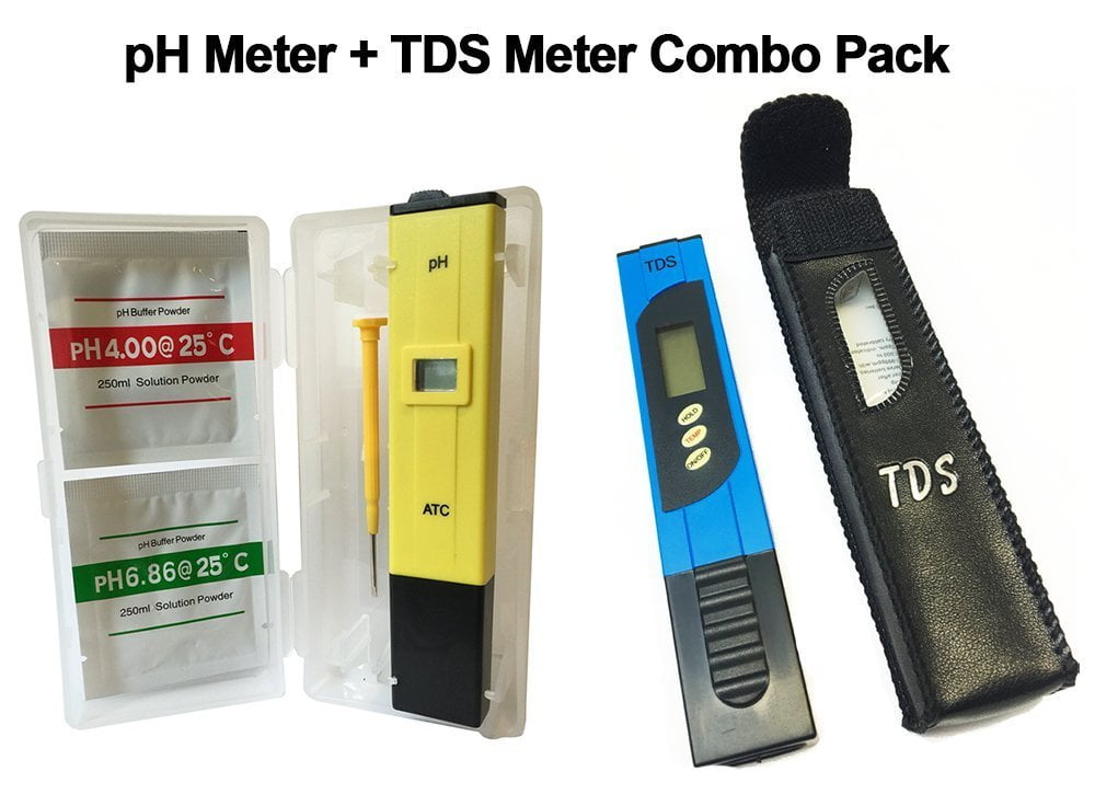 Save Big By Buying Together pH & TDS Meter Combo Pack 