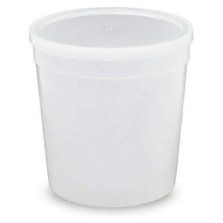 DELItainer® 12 oz. Round Takeout Container and Lid Combo, Black  /Translucent, 240 ct.