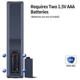 thumbnail image 3 of RC-1243 Mando a distancia de repuesto para receptor AV Denon AVR-S660H, 3 of 4