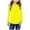 Yellow, variant on HAOTAGS T-shirts for Toddler Girls, Solid Long Sleeve Crew Neck Casual Fall Pullover Top Beige 5 T
