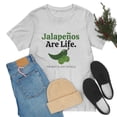 thumbnail image 2 of Jalapeños Are Life T-shirt Unisex, Funny Pepper Lover Short Sleeve Nostalgic Tee, Gray, 3XL, 2 of 9