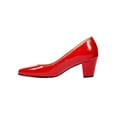 thumbnail image 3 of ZAPATILLAS TACONES VESTIR LEON DAMA MUJER ROJO PIEL CABRA 737 LEON 737, 3 of 3