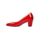 thumbnail image 3 of ZAPATILLAS TACONES VESTIR LEON DAMA MUJER ROJO PIEL CABRA 737 LEON 737, 3 of 3