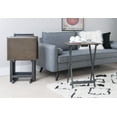 thumbnail image 4 of Monterra Dark Grey Tray Table Set, 4 of 8