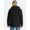 thumbnail image 3 of Brahma Men's and Big Men's Hooded Shirt Jacket, Midweight, Sizes S-3XL, 3 of 5